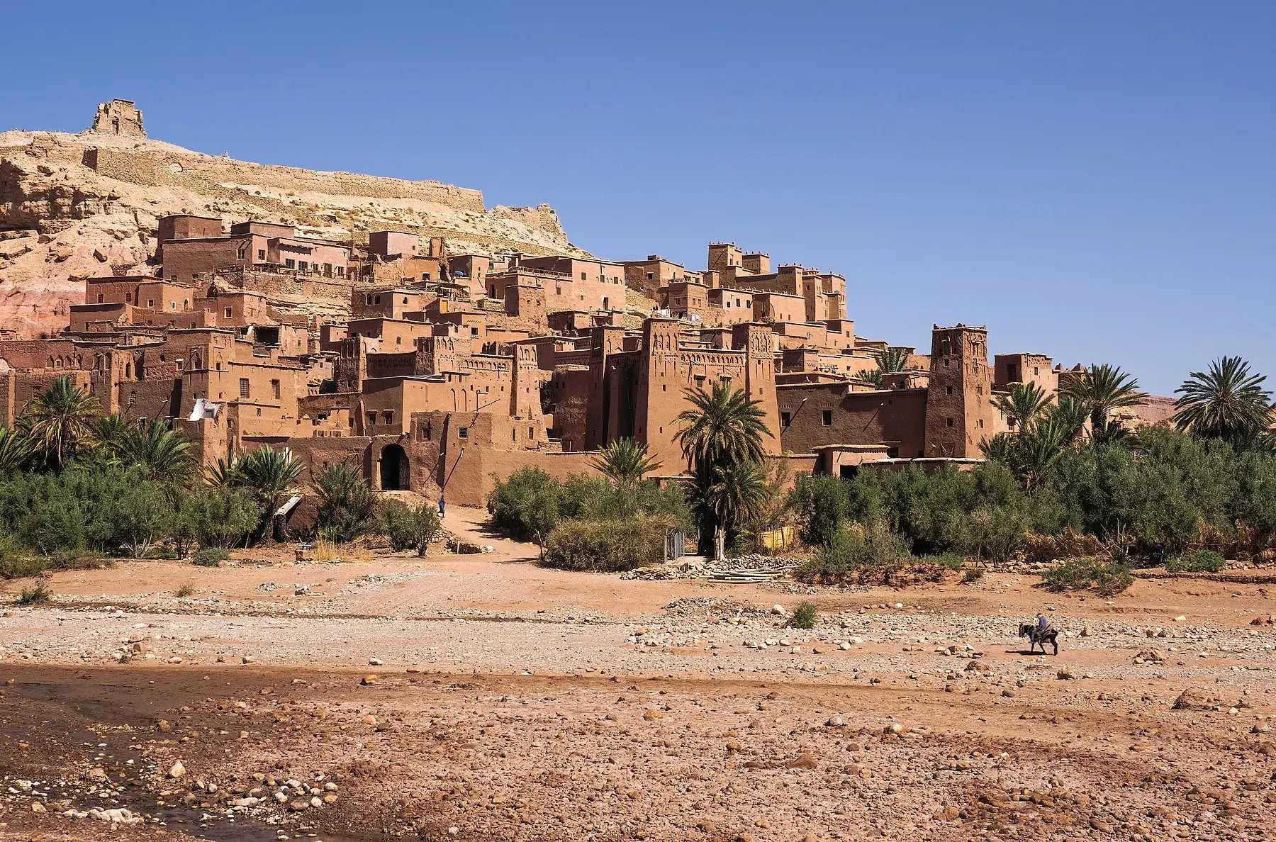 Ksar de Aït Ben Haddou junto al cauce